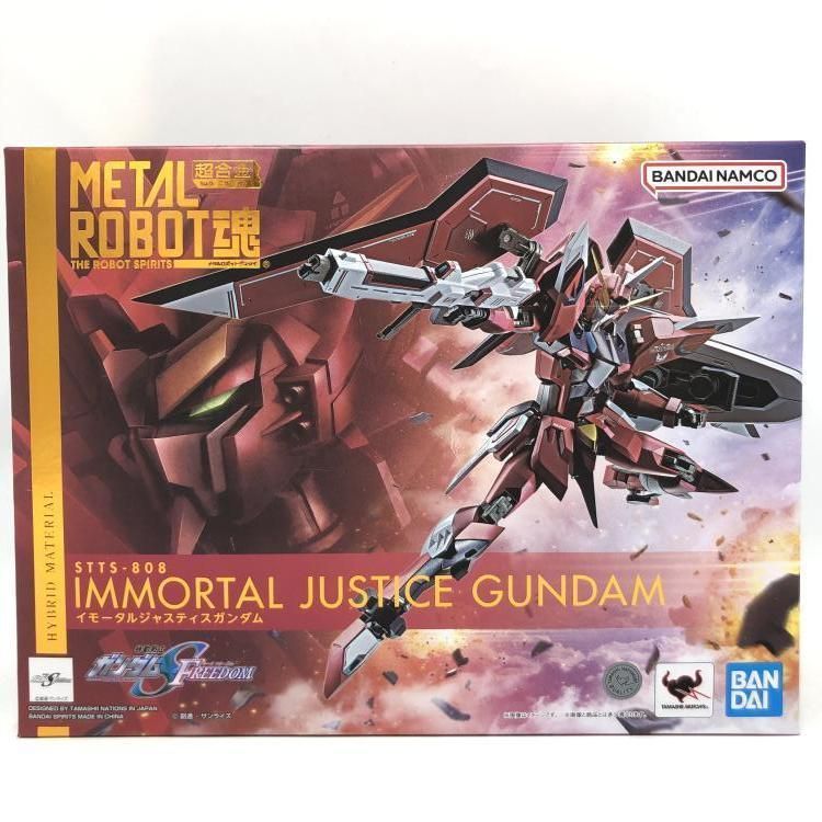 BANDAI - 【中古】L ROBOT魂 ＜SIDE MS＞ イモータルジャスティスガンダム[69][240069192734] 中古】METAL ROBOT魂 ＜SIDE MS＞ イモータルジャスティス