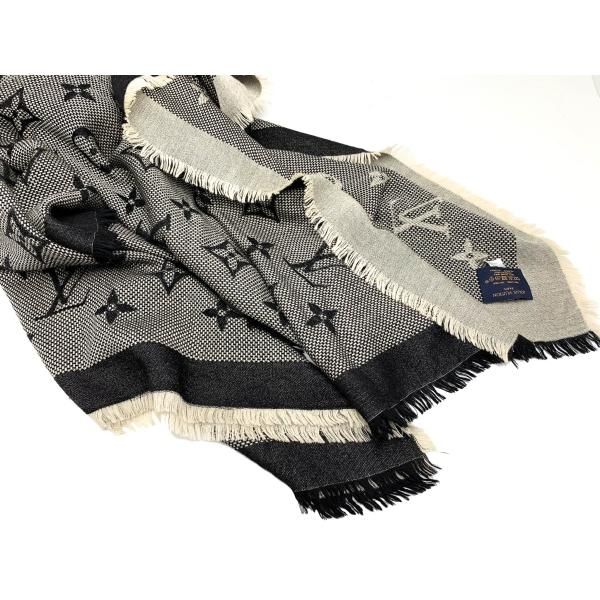 LOUIS VUITTON ルイヴィトン シルク ウール モノグラム ネオナット