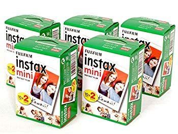 富士フイルム チェキ インスタント フィルム instax mini 2P×5 計100枚 9jupf8b