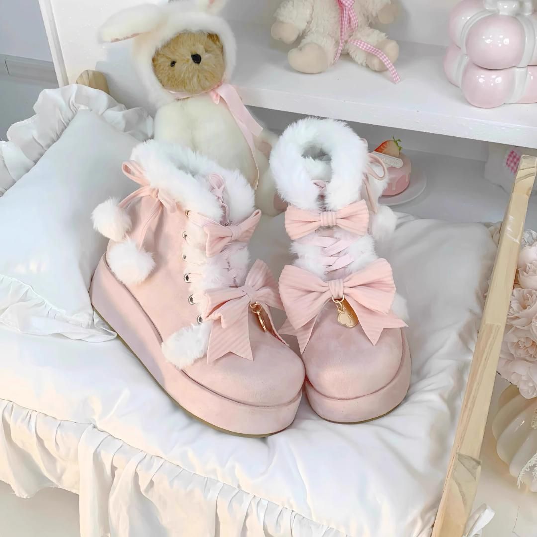 UGG UGG アグ ムートンブーツ リボン レディース ベイリーボウ