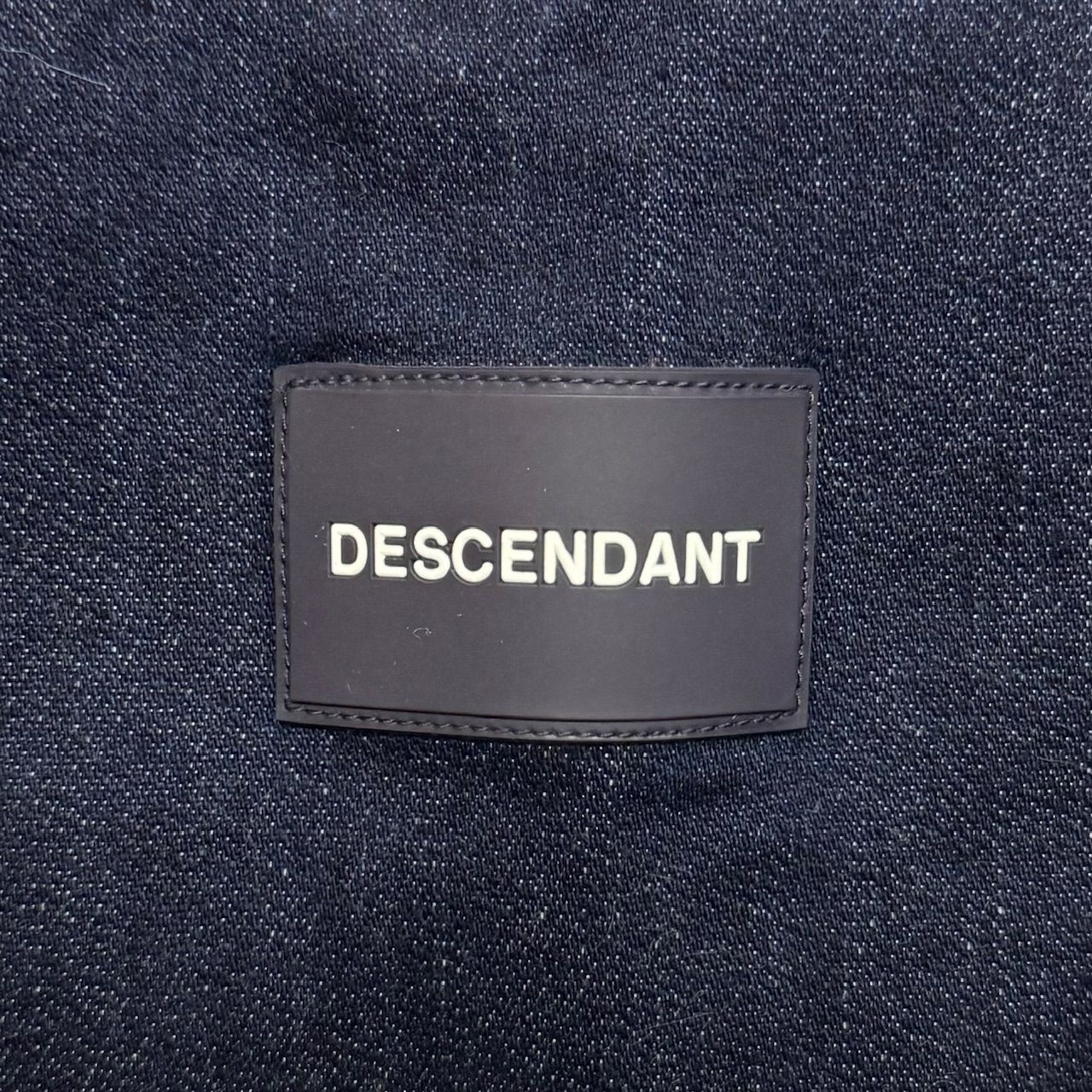 ディセンダント DESCENDANT ボア デニム ジャケット ロゴ刺繍 レザー ディセンダント DESCENDANT ボア デニム ジャケット ロゴ刺繍 レザー