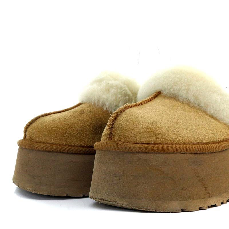UGG プラットフォームスリッパ ブラウン　ファンケット 楽天市場】UGG アグ W FUNKETTE ファンケット スリッポン