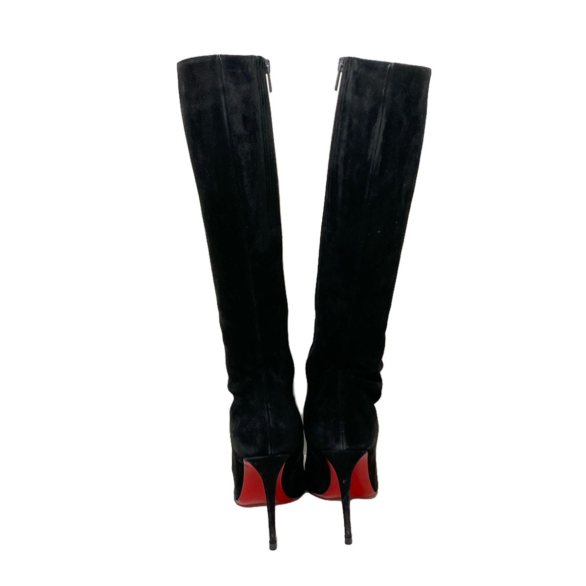 中古・古着通販】Christian Louboutin (クリスチャン・ルブタン) ロングブーツ ブラック サイズ:36 1/2｜ブランド・古着通販  トレファク公式【TREFAC FASHION】スマホサイト
