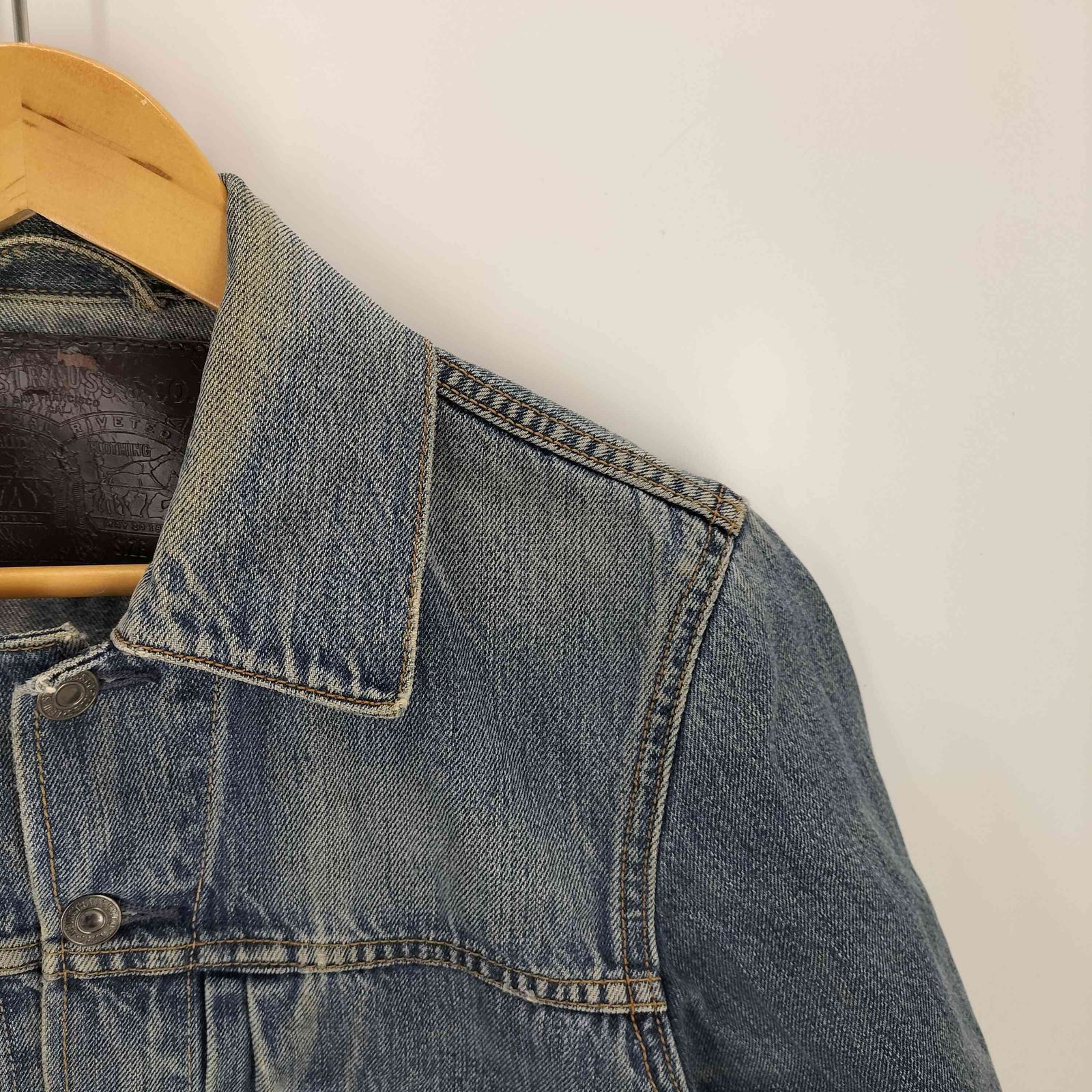 リーバイス　 Levis サイズ L デニムジャケット　2nd フィリピン製 リーバイス Levis サイズ L デニムジャケット 2nd フィリピン製