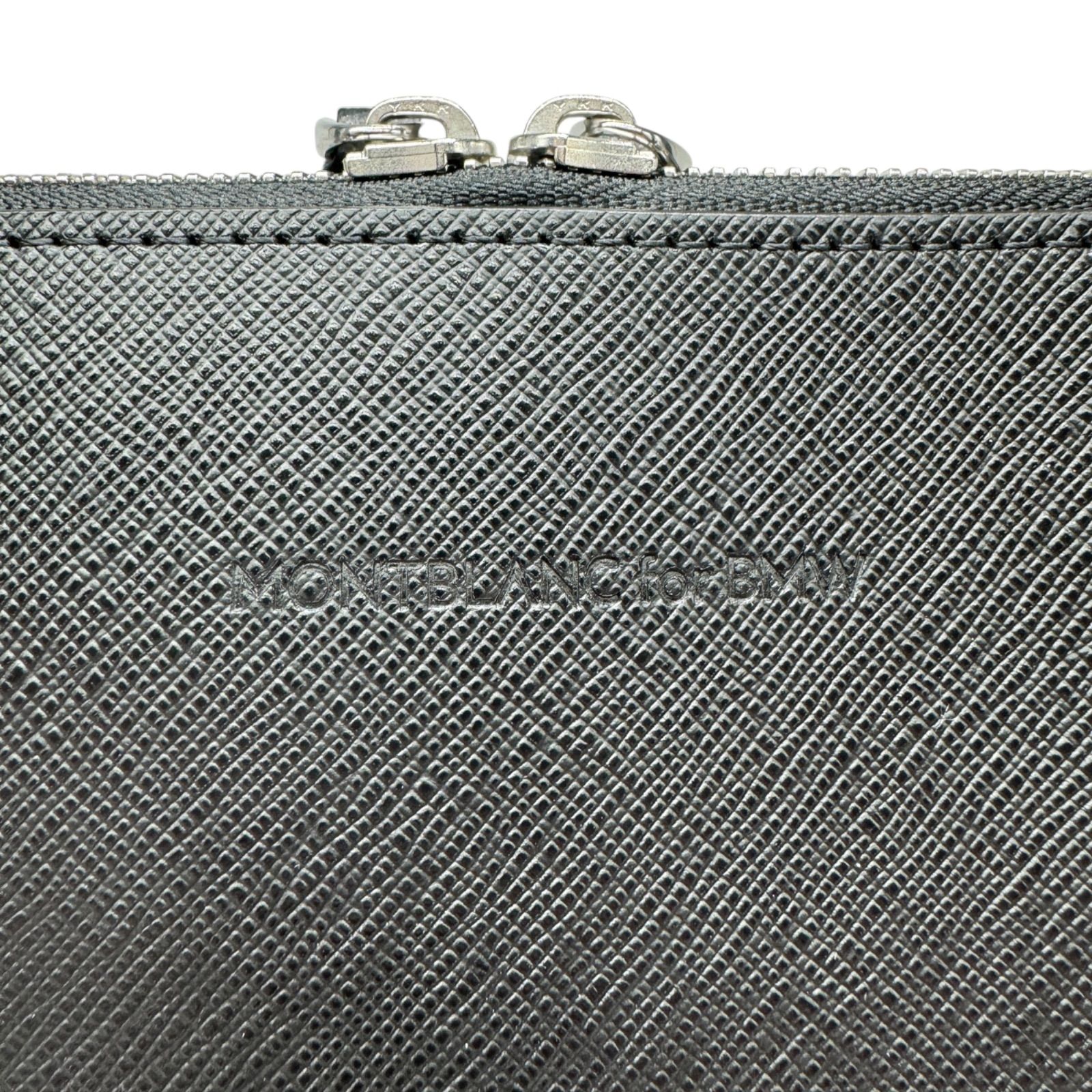 極美品 希少 2024 MONTBLANC × BMW モンブラン ボウリングバッグ