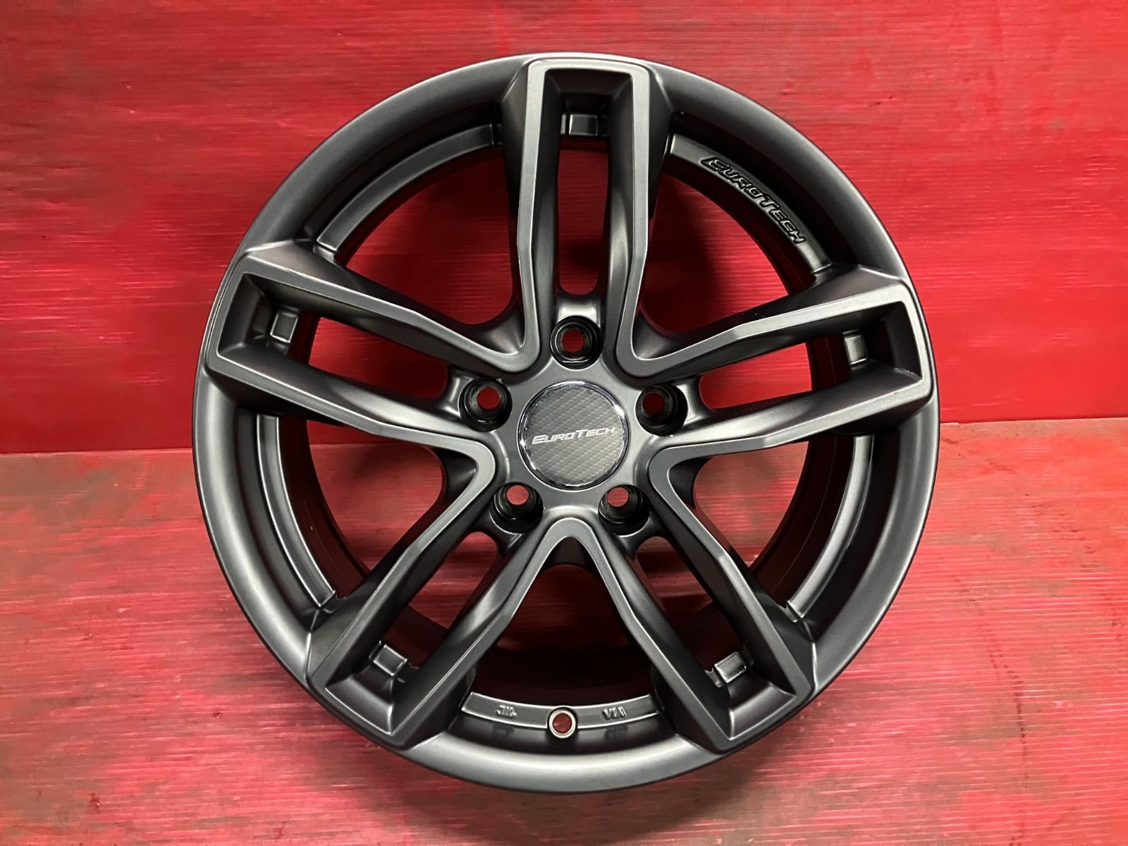 ホイール 16x6.5 38 112|5H Hub57.1mm 社外 ユーロテック 4本SET