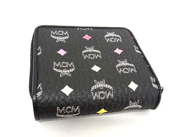 □新品□未使用□ MCM エムシーエム モノグラム ヴィセトス柄 レザー ...