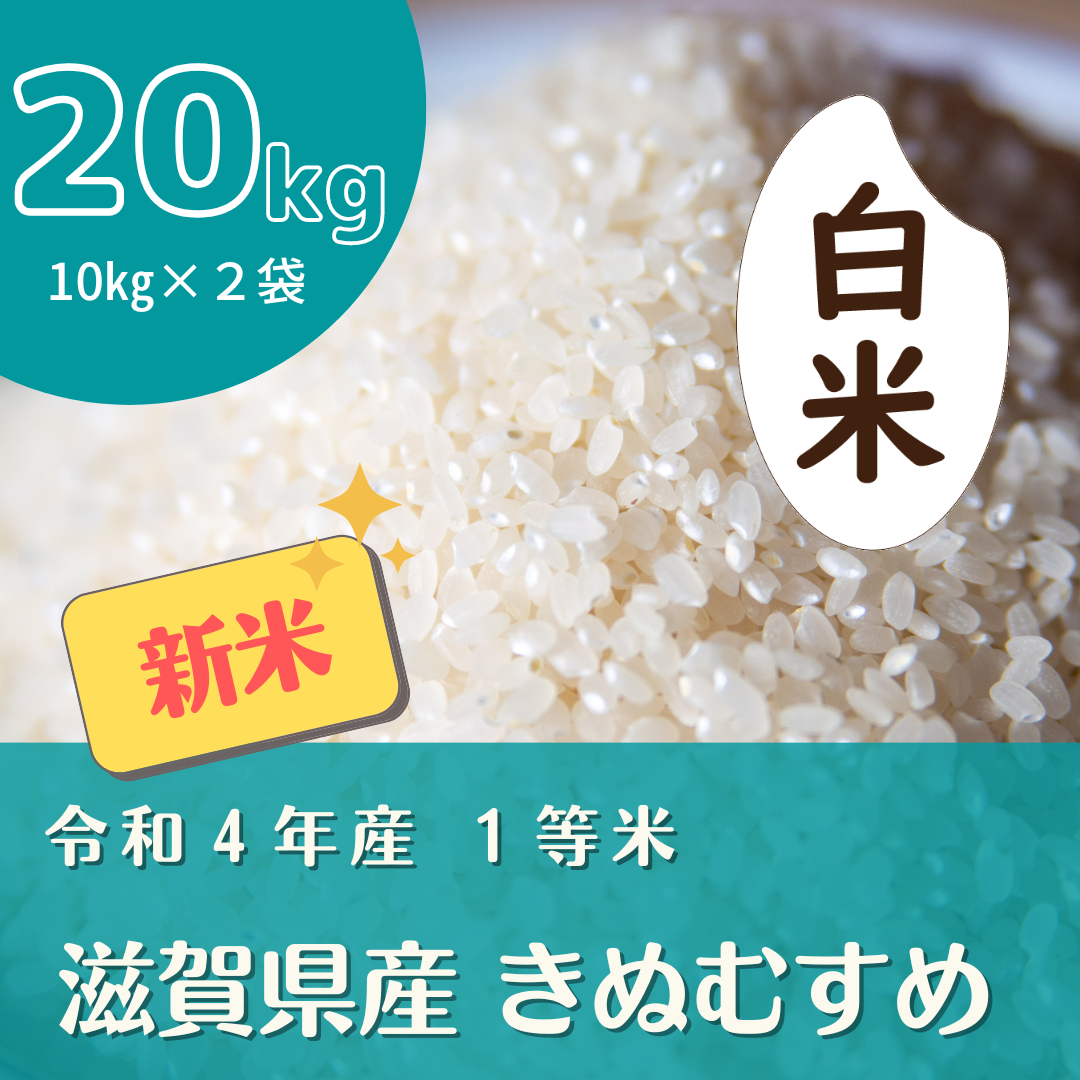 きぬ娘 20kg - 米・雑穀・粉類