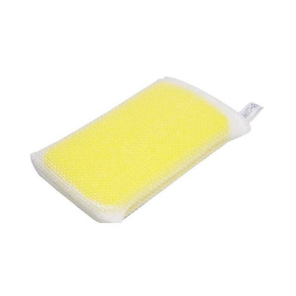 キッチンスポンジ|食器洗いスポンジ 〔抗菌 防臭加工〕 ハイパワーネット イエロー キッチン用品 〔240個セット〕