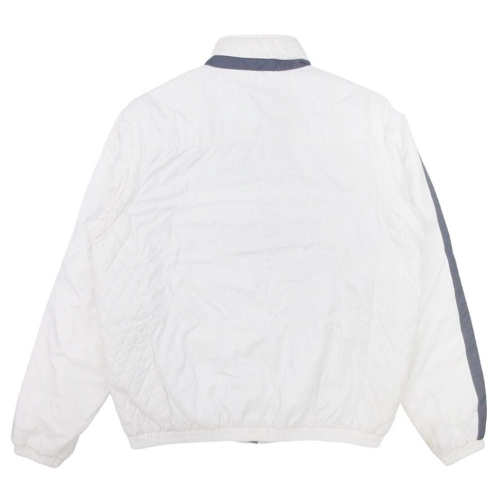 le coqsportif ルコックスポルティフ ゴルフウェア 2WAY 中綿 ジップ ブルゾン ジャケット アウター L オフホワイト メンズ 古着