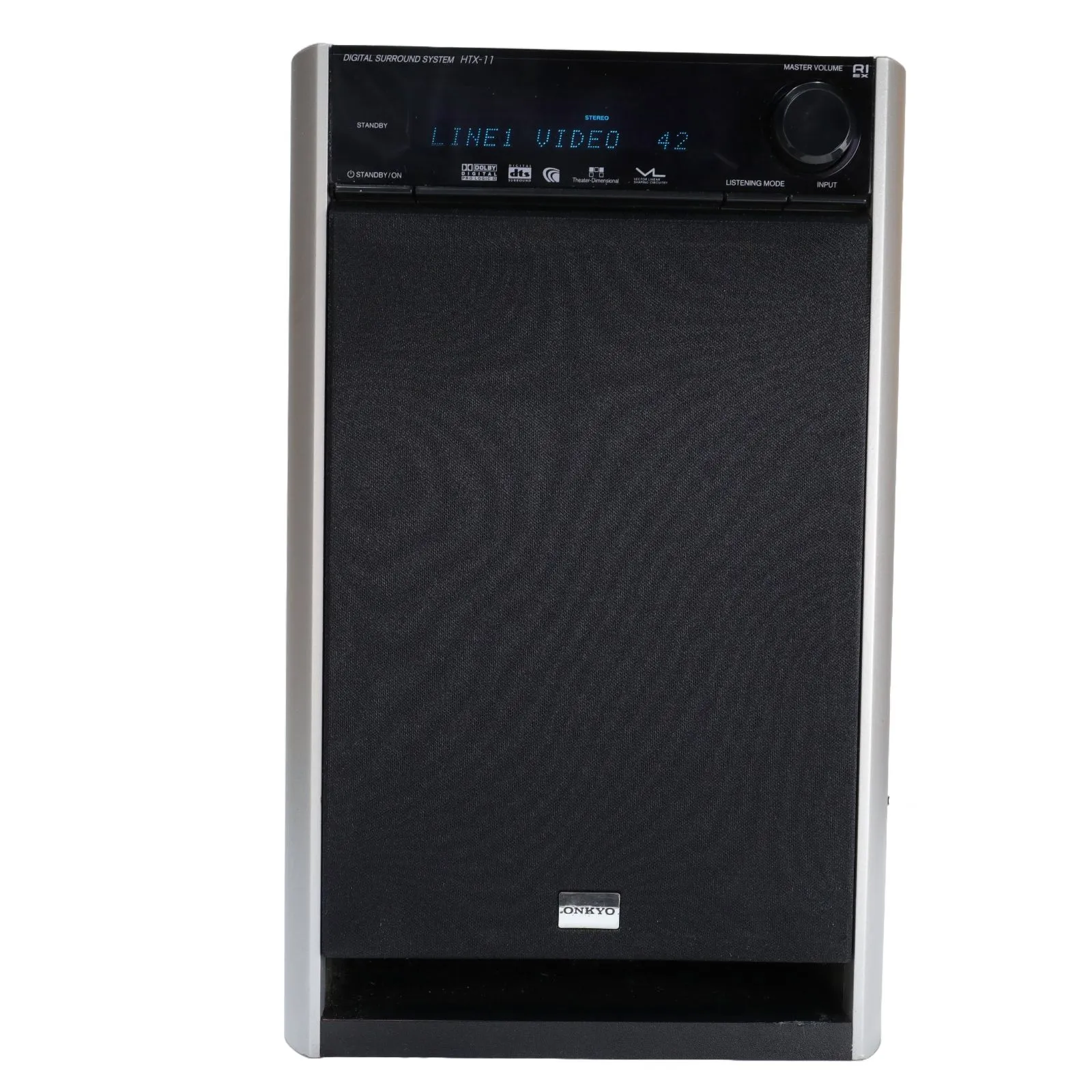 ONKYO HTX-11PAW デジタルサラウンドシステム(純正スタンド付き) ONKYO HTX-11 PAW デジタルサラウンドシステム - メルカリ