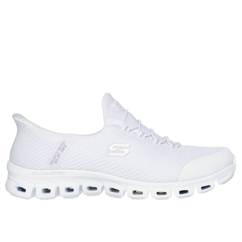 SKECHERS スケッチャーズ GLIDE-STEP-PURSUIT 陸上＆ランニング シューズ ランニングシューズ 104547 WSL WHITE SILVER
