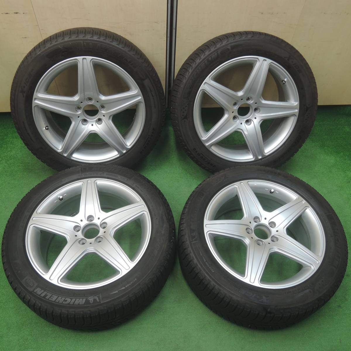 キレイ ベンツ 等 AGA TARGA 245|50R18 スタッドレス ミシュラン X-ICE XI3 18インチ PCD112|5H 4020904SYス