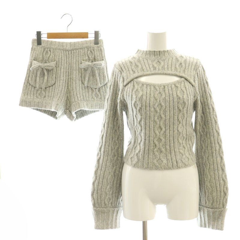 ANDMARY】Nicola knit set up