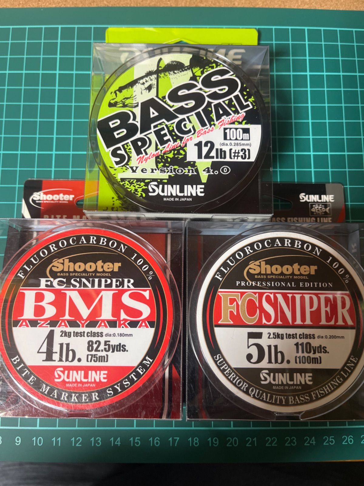 サンライン FCSNIPER 4lb 未使用5点セット - 釣り糸