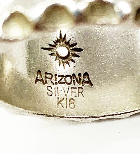 アリゾナフリーダム ARIZONA FREEDOM R-11b 平打ち リング 18号