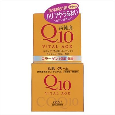 【３セット】バイタルエイジＱ１０クリーム４０Ｇ 【 コーセーコスメポート 】 【 化粧品 】