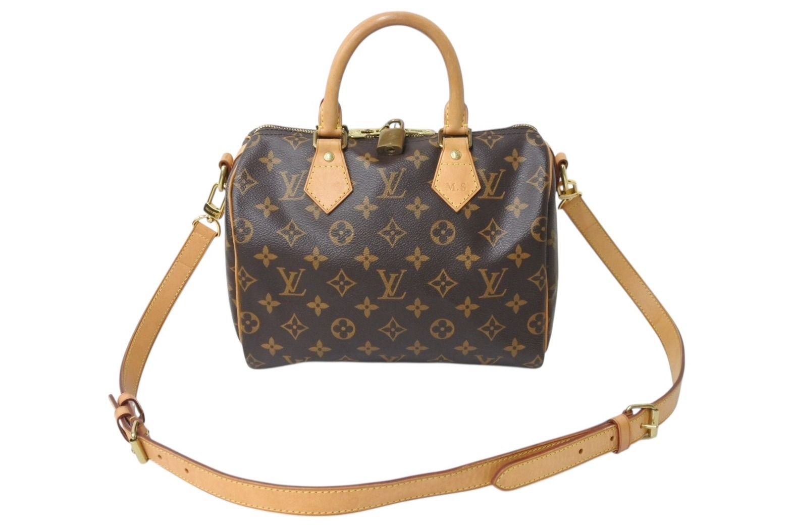 LOUIS VUITTON ルイヴィトン スピーディ バンドリエール25 ハンドバッグ M41113 モノグラム ブラウン 4b002879