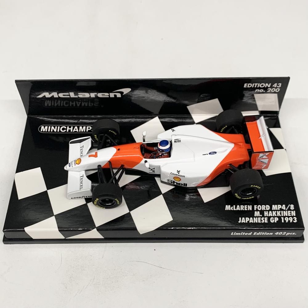 P.M.A F1 1/43 M.ハッキネン マクラーレン・フォード MP4-8 1993 M．ハッキネン マクラーレン・フォード MP4/8 マルボロ発行