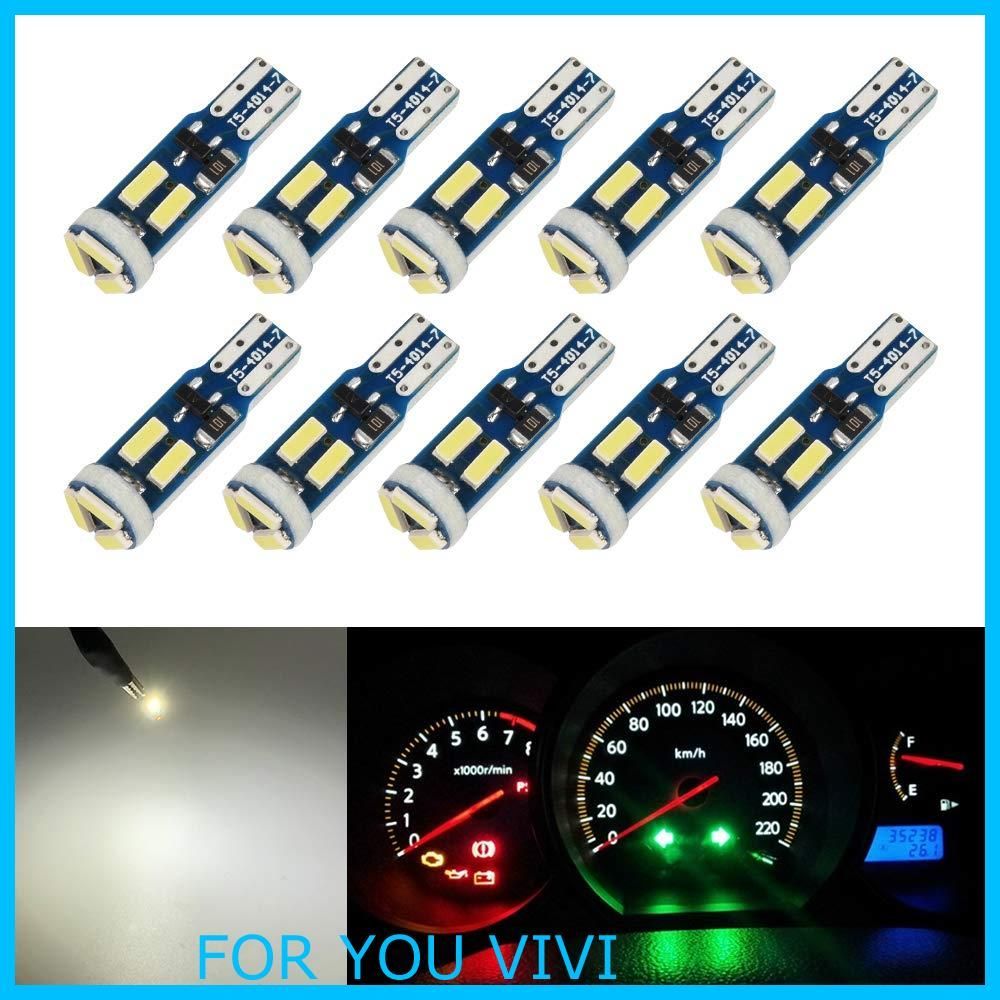 T5 12V 5050 寒 3smd 5個セット ブルー パネル・メーター球等に T5 12V 5050 寒 3smd 5個セット ブルー パネル・メーター球等に
