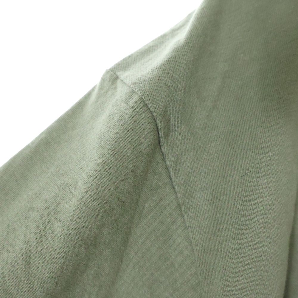 SUPREME (シュプリーム) 25SS Aphex Twin Donkey Rhubarb L/S Tee エイフェックス・ツイン ドンキー ルバーブ バックプリント クルーネック 長袖Tシャツ グリーン