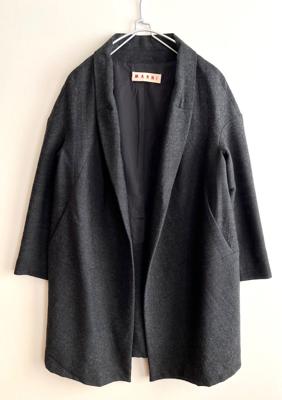 MARNI マルニ ウール チェスターコート ガウンコート