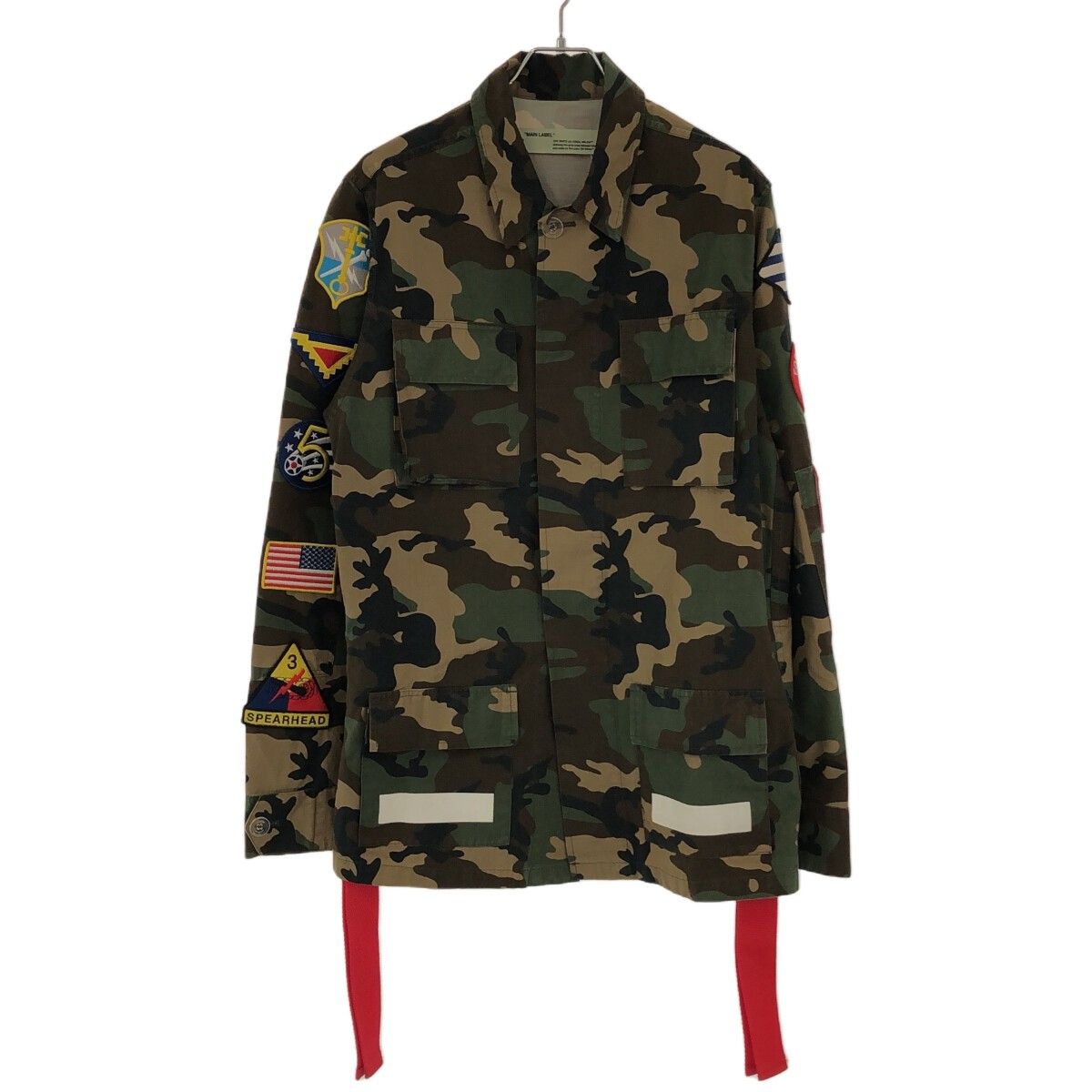 OFF-WHITE オフホワイト 17AW Archive Field Jacket ワッペン