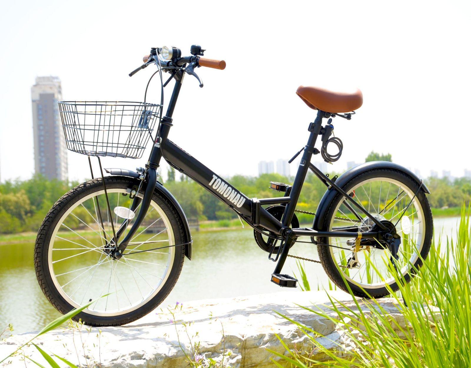 TOMONAU 折り畳み自転車 折りたたみ自転車 20インチ シマノ6段変速