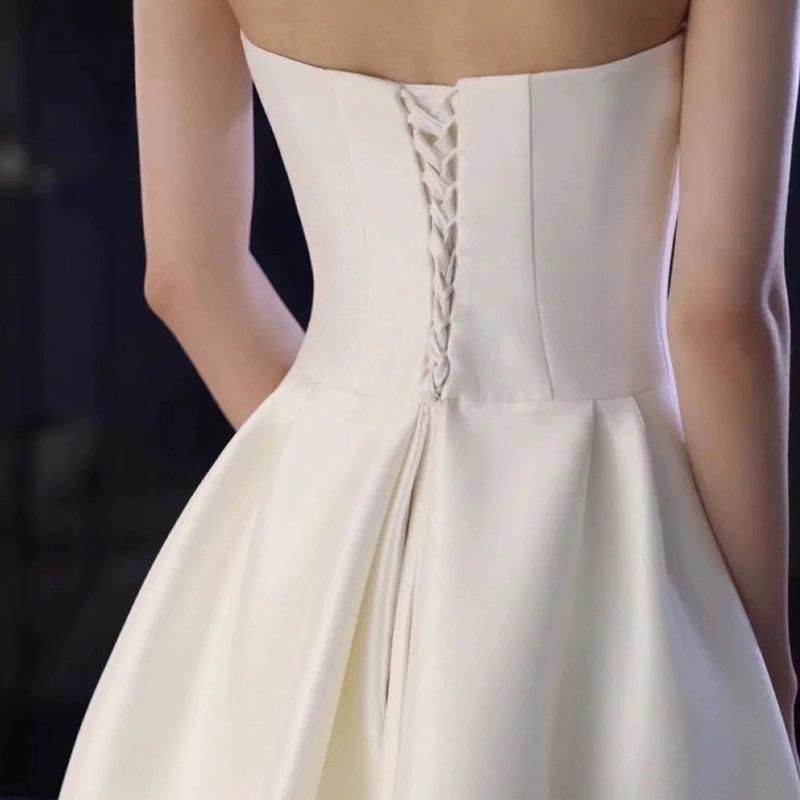 C9 リゾート ライトドレス 二次会 花嫁ドレス ウエディングドレス 前  