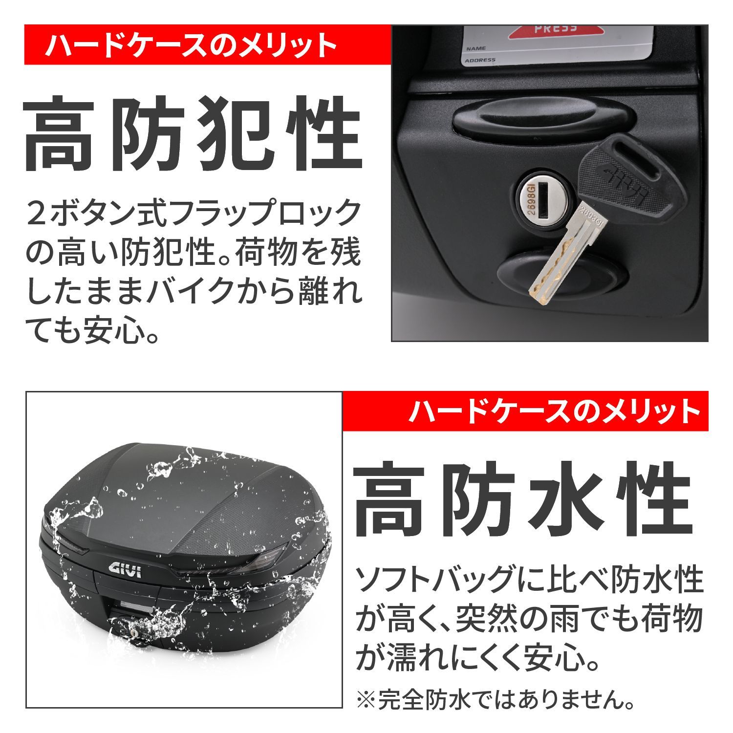 デイトナ DAYTONA 46592 GIVI V45NT ARENA TECH未塗装ブラック TRITUETUBI_COM