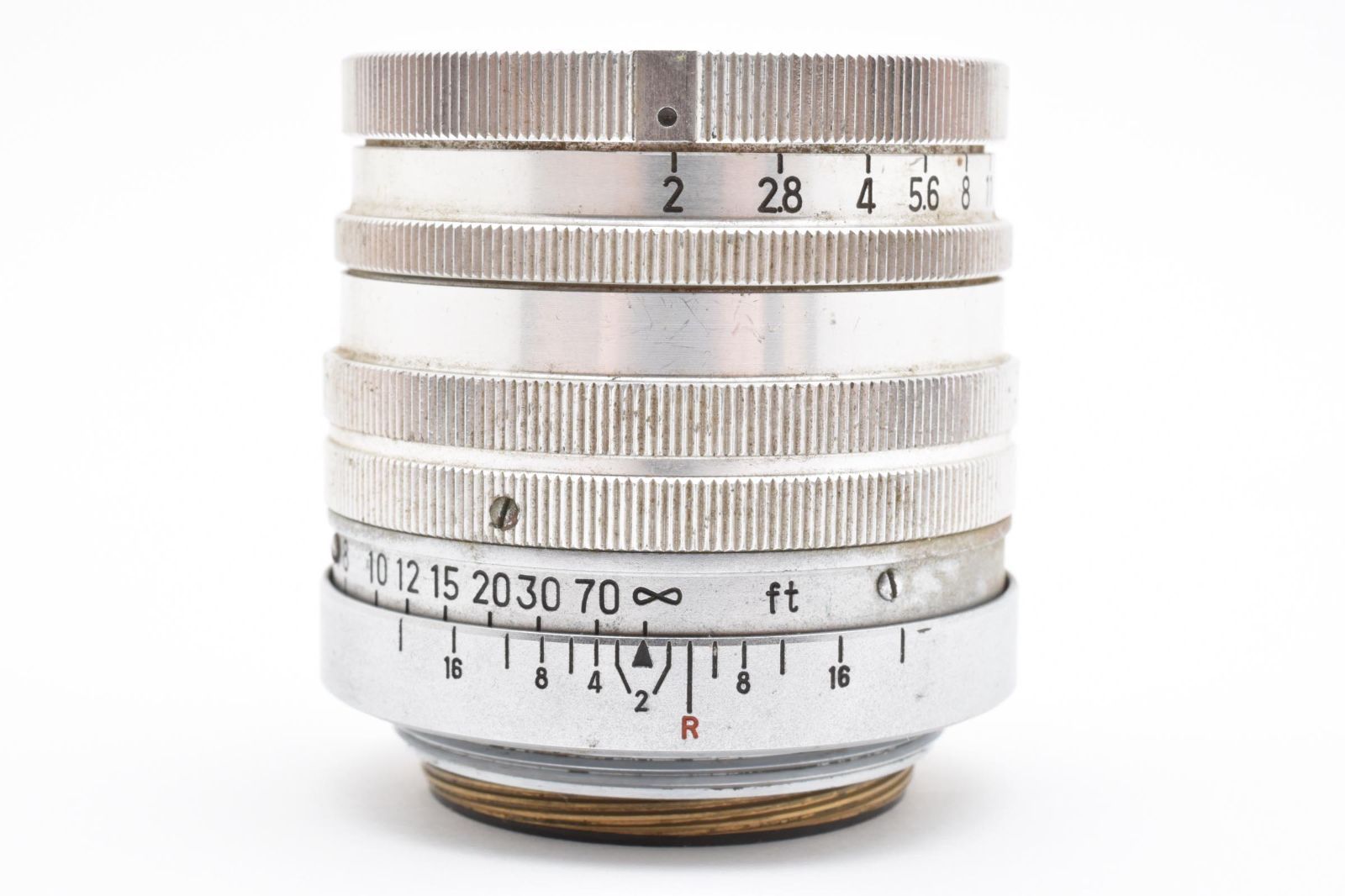 良品 CHIYOKO SUPER ROKKOR 5cm F2 Lマウント ☆希少品☆SUPER ROKKOR 5cm F2 CHIYOKO スーパーロッコール 5/2