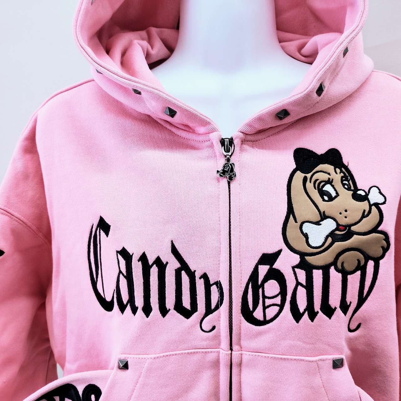 キャンディガルフィー CANDYGALFY エンジェルギャルパーカー ピンク Fサイズ メス犬サイズ GULLKHAN_COM