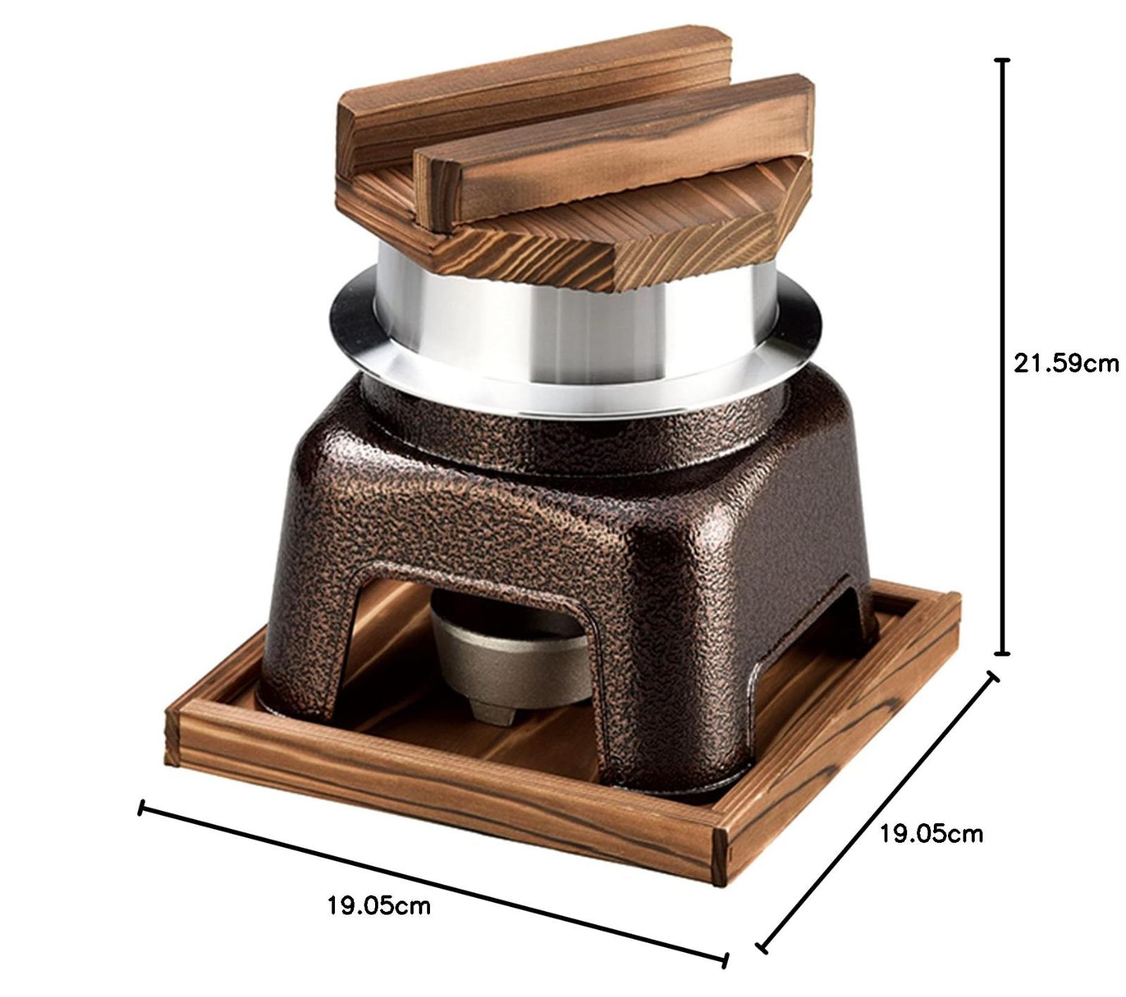 在庫処分】塗りなおし可能 直火OK キャンプ アウトドア いぶし銅 日本製 カマドセット 釜飯 ご飯釜 砺波商店(Tonamishouten) -  メルカリ