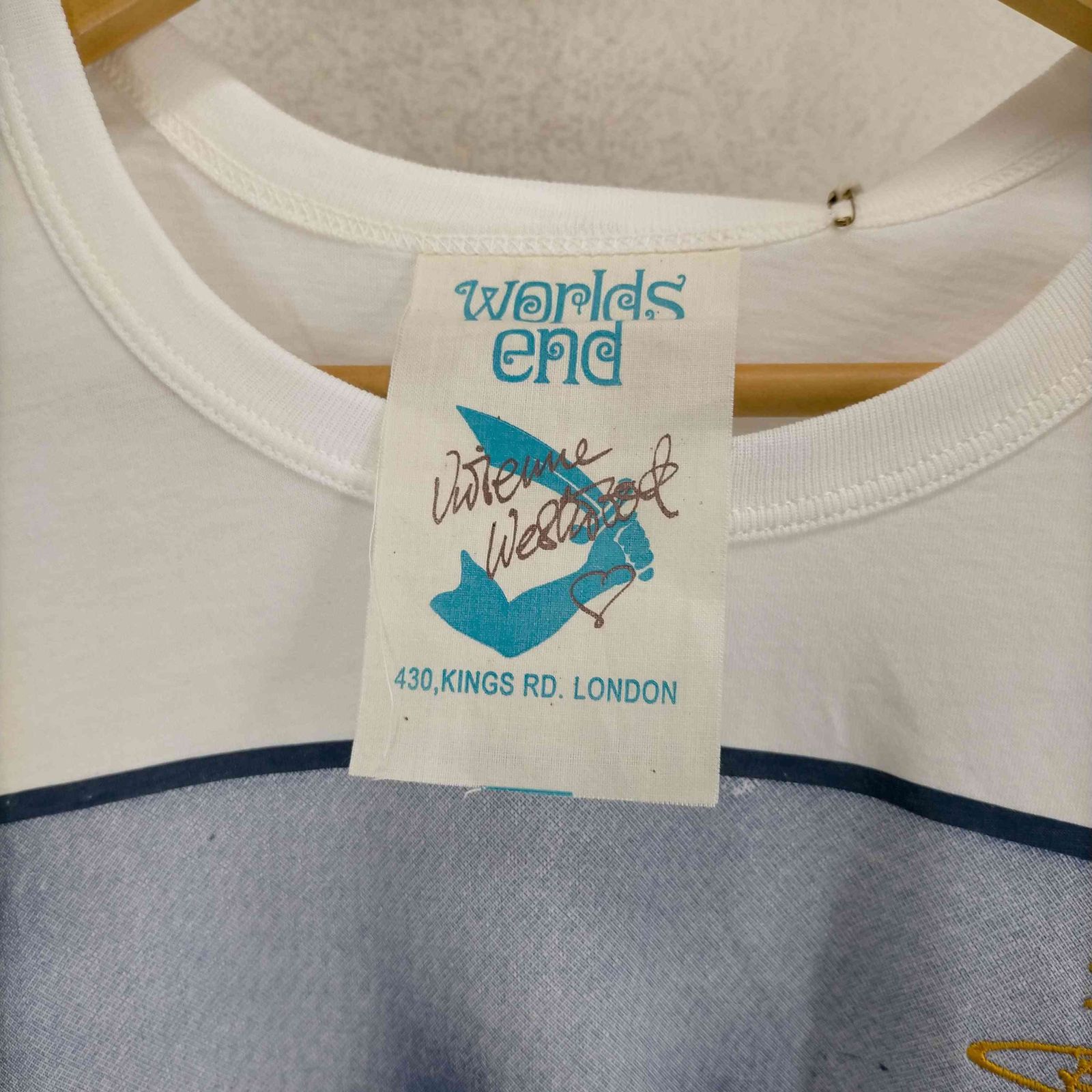 ヴィヴィアンウエストウッド ワールズエンド Vivienne Westwood worlds end TITS Tシャツ レディース JPN：XS -  メルカリ