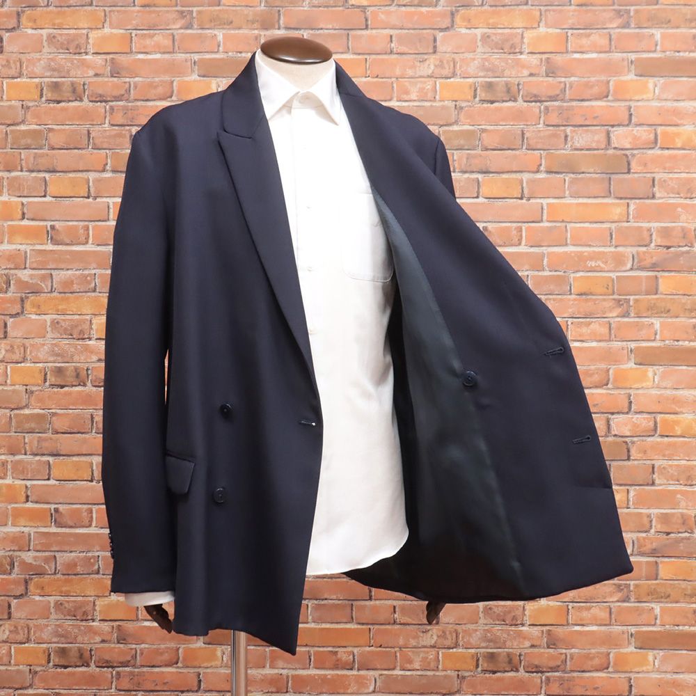 24秋冬/costumein/48サイズ/比翼ダブルジャケット MALENE ウール