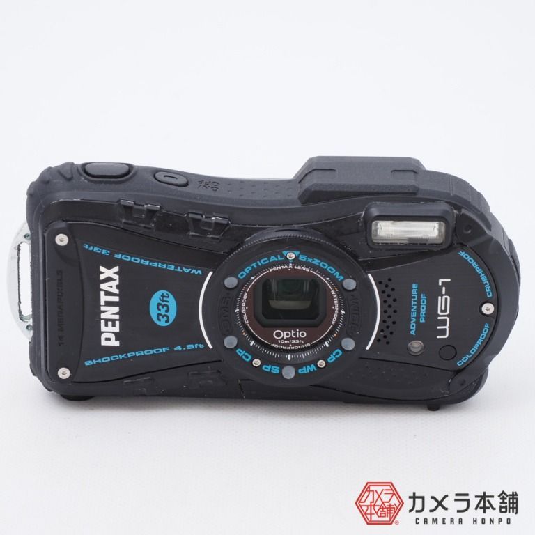 PENTAX ペンタックスOptio WG-1 ブラック - メルカリ