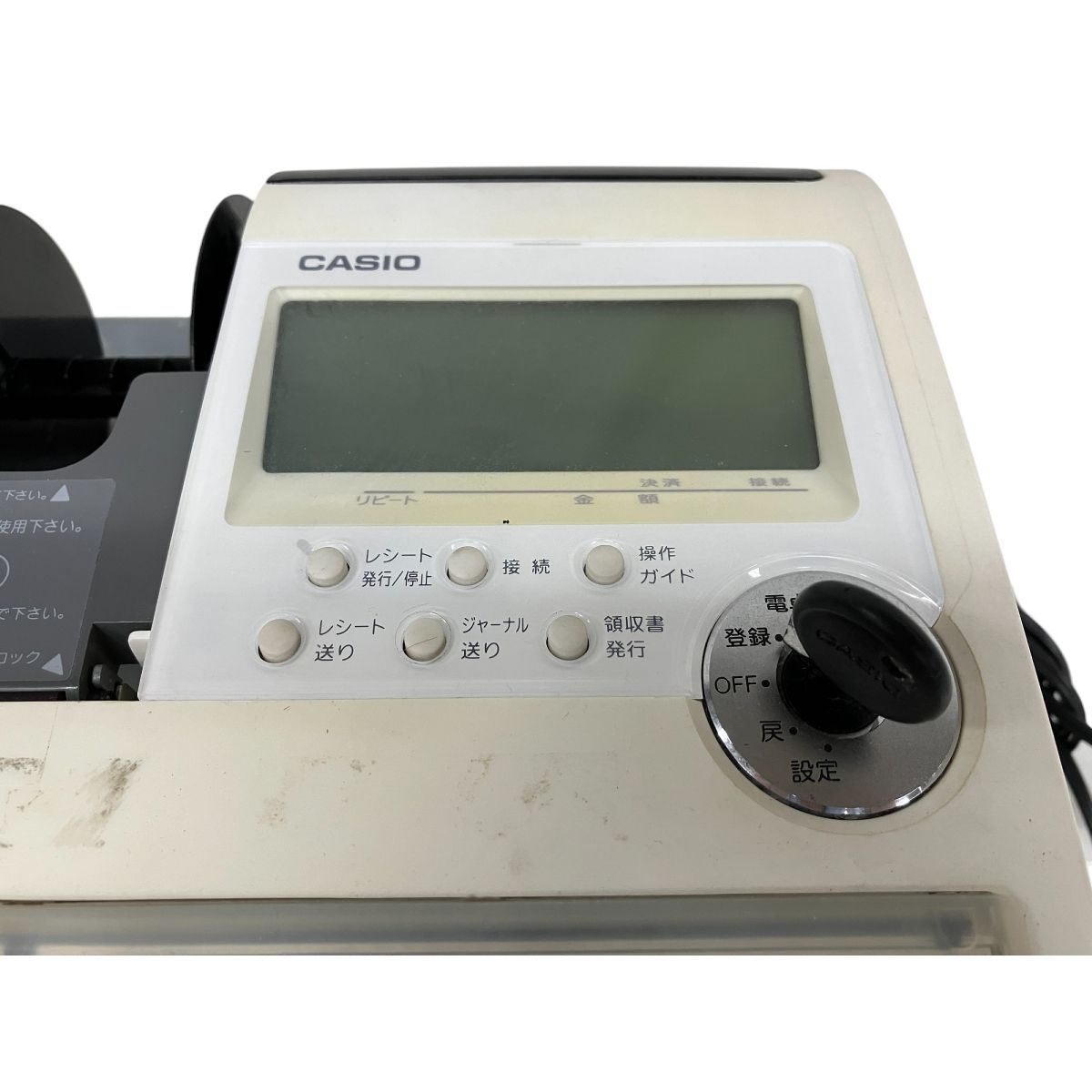 ジャンク CASIO TK2800 CASIO カシオ TK-2800 レジスター コンパクトレジスター 店舗