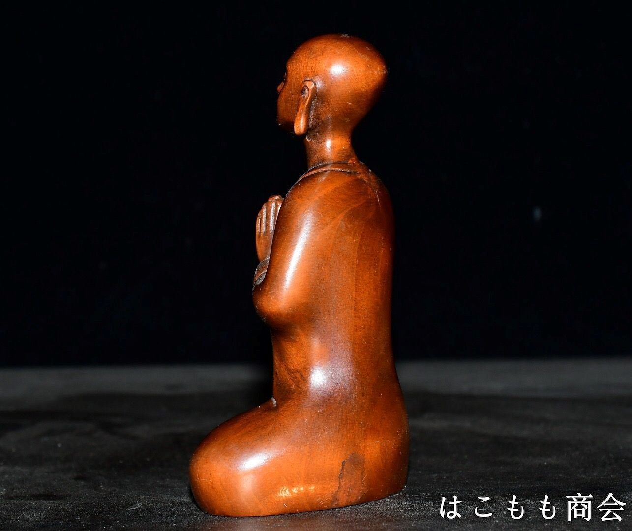 旧家蔵出し 黄楊木細密彫