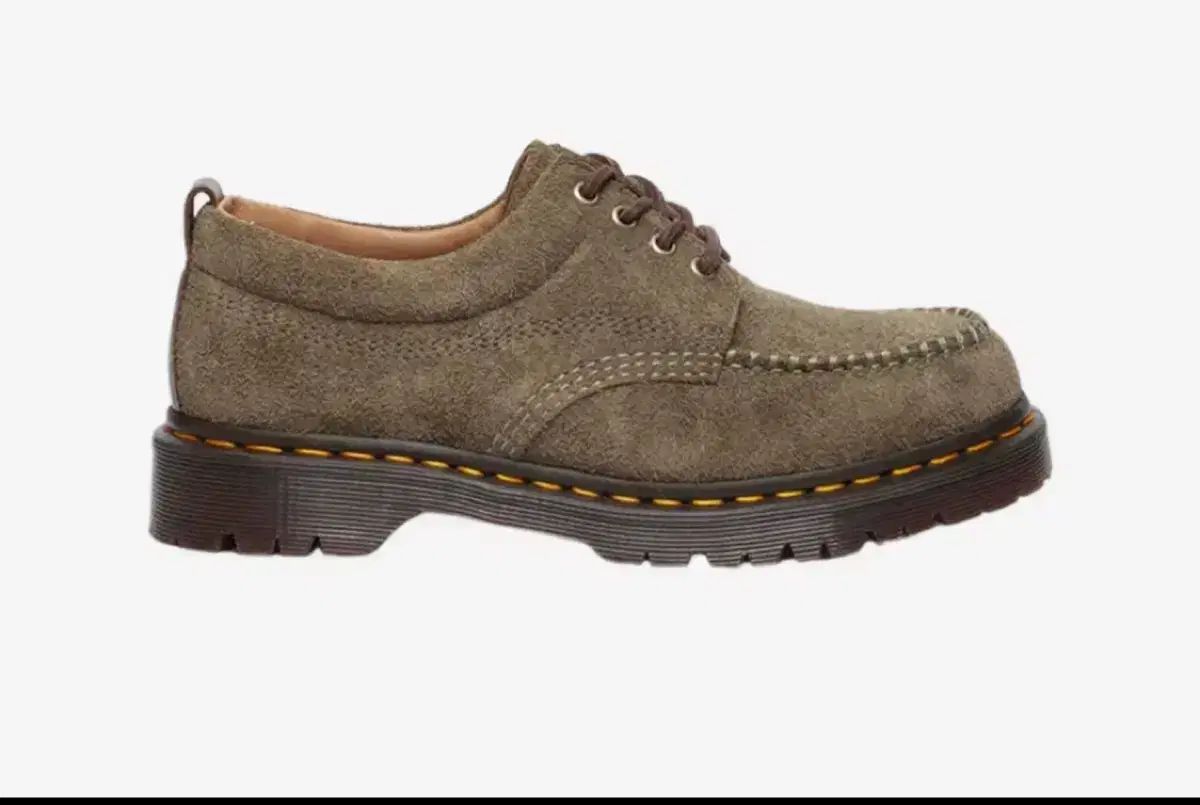 DR. MARTENS ドクターマーチン ローウェル 首 トゥー オリーブ ダークブラウン 270 サイズ