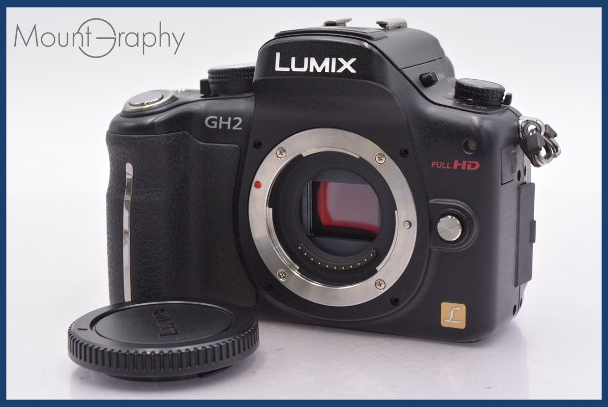 ジャンク パナソニック Panasonic LUMIX DMC-GH2 前キャップ付 同梱可 am222