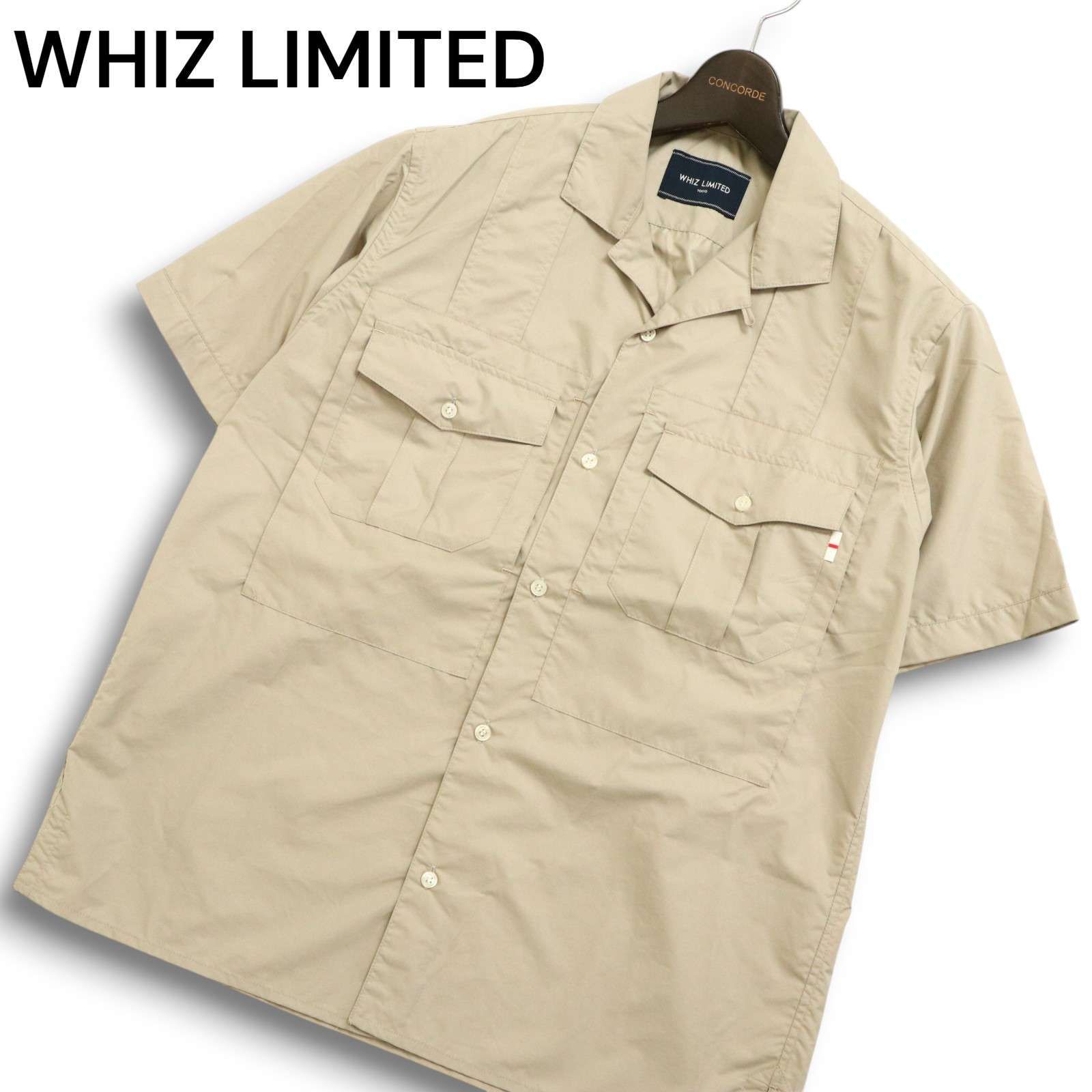 WHIZ LIMITED ウィズリミテッド 春夏☆ 半袖 オープンカラー