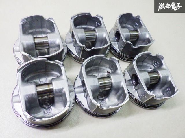 【ストア出品】ホンダ純正 RR5 エリシオン J35A ノーマル ピストン 1台分 補修ベースに 棚2P76