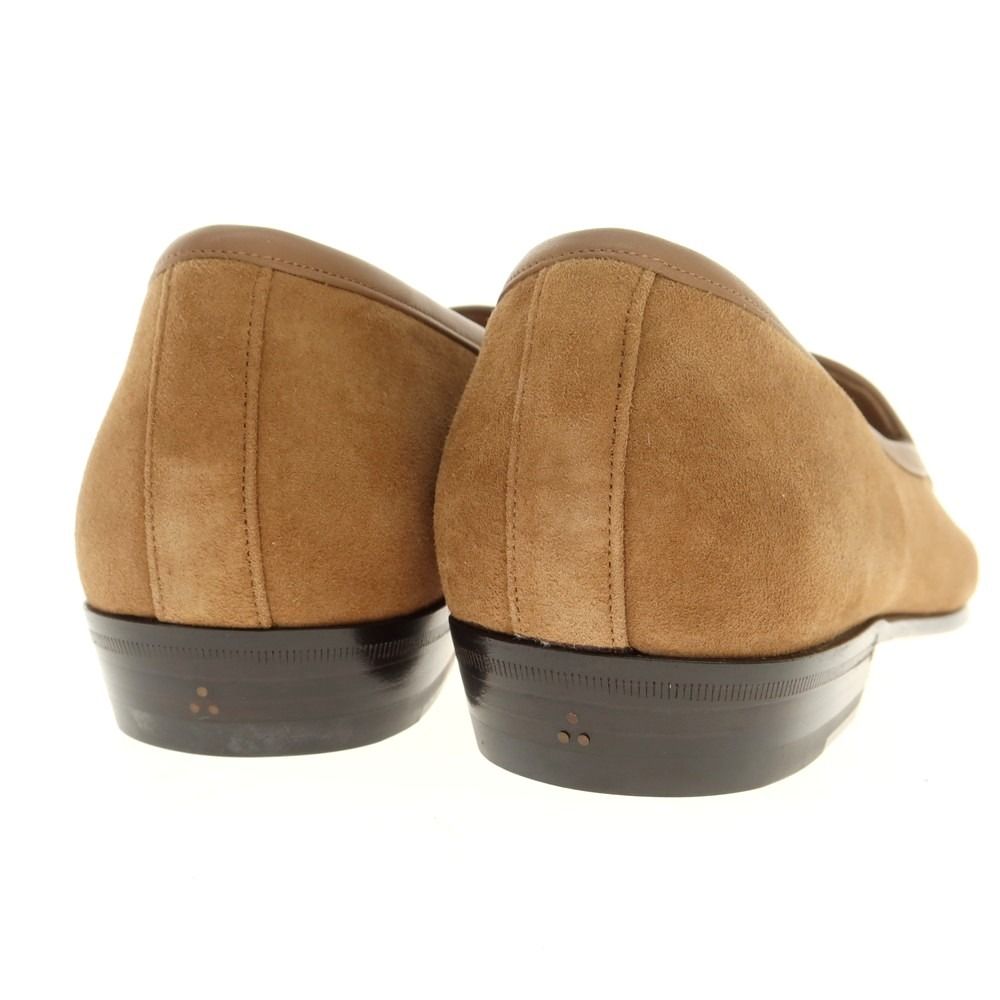 BAUDOIN & LANGE/ ブラウン/スウェードタッセルローファー