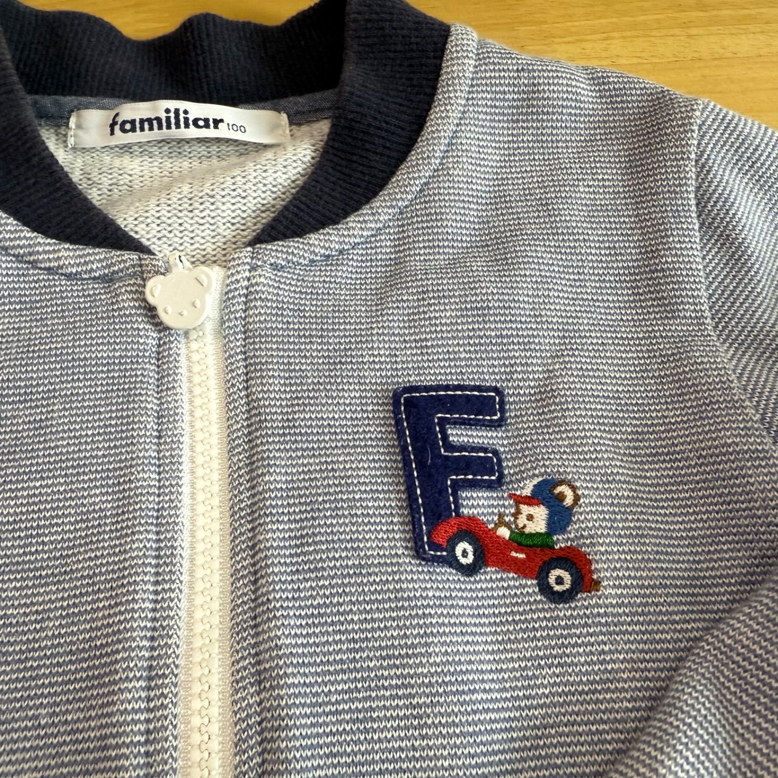 ファミリアパーカー◎美品◎サイズ100 - メルカリ