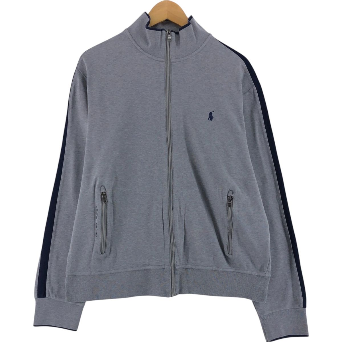 古着 ラルフローレン Ralph Lauren フルジップスウェットシャツ トレーナー メンズL相当/eaa513178