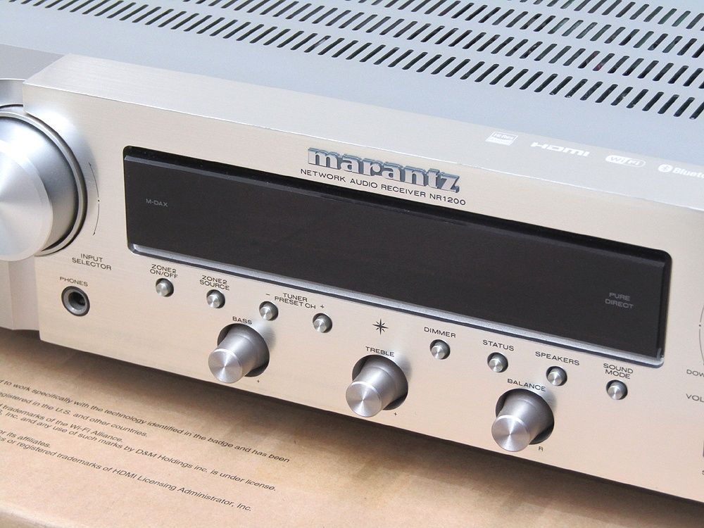 Marantz マランツ NR1200 ネットワークレシーバー HDMIセレクター Hi-Fiステレオアンプ