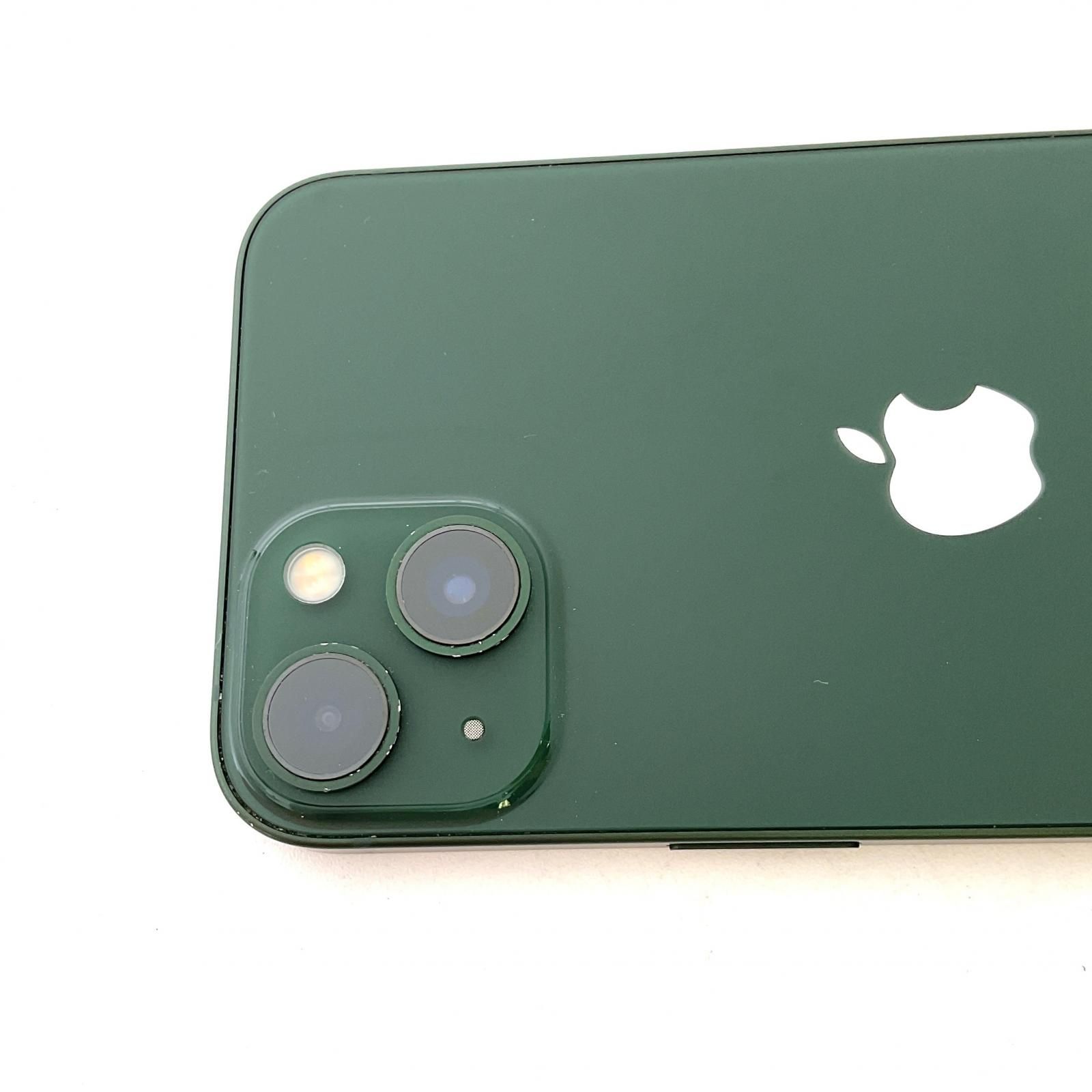 iPhone 13mini 256GB グリーンSIMフリー 動作確認済 78% ムスビー｜○ハピネスネットSIMフリーiPhone13mini グリーン