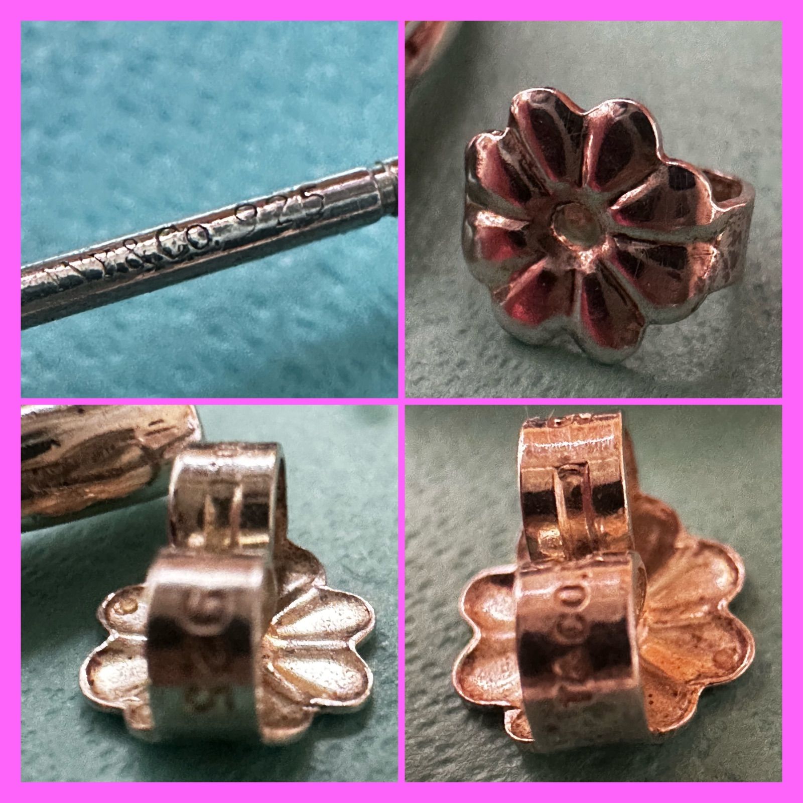 TIFFANY＆Co ティファニー バンブー フープ ピアス 片耳のみ約27㎜重量