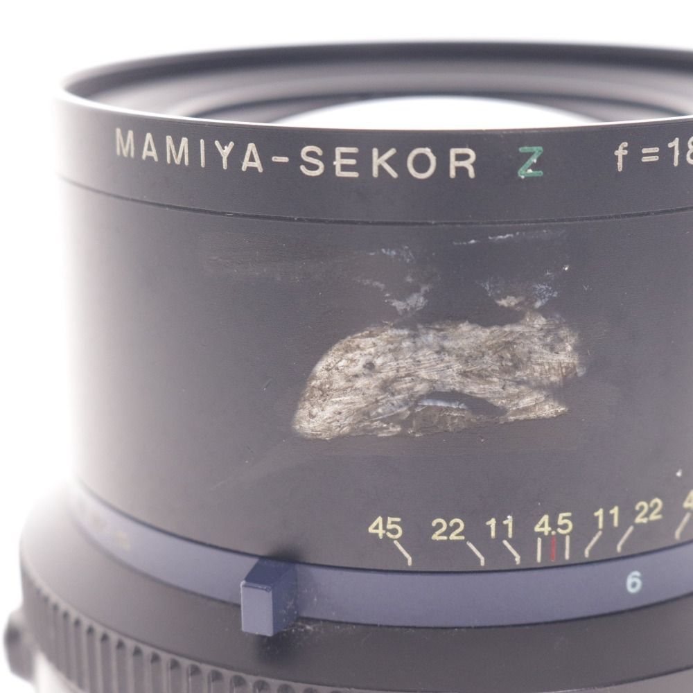 □ マミヤ カメラレンズ MAMIYA SEKOR Z f=180mm 1:4.5 W 中判レンズ