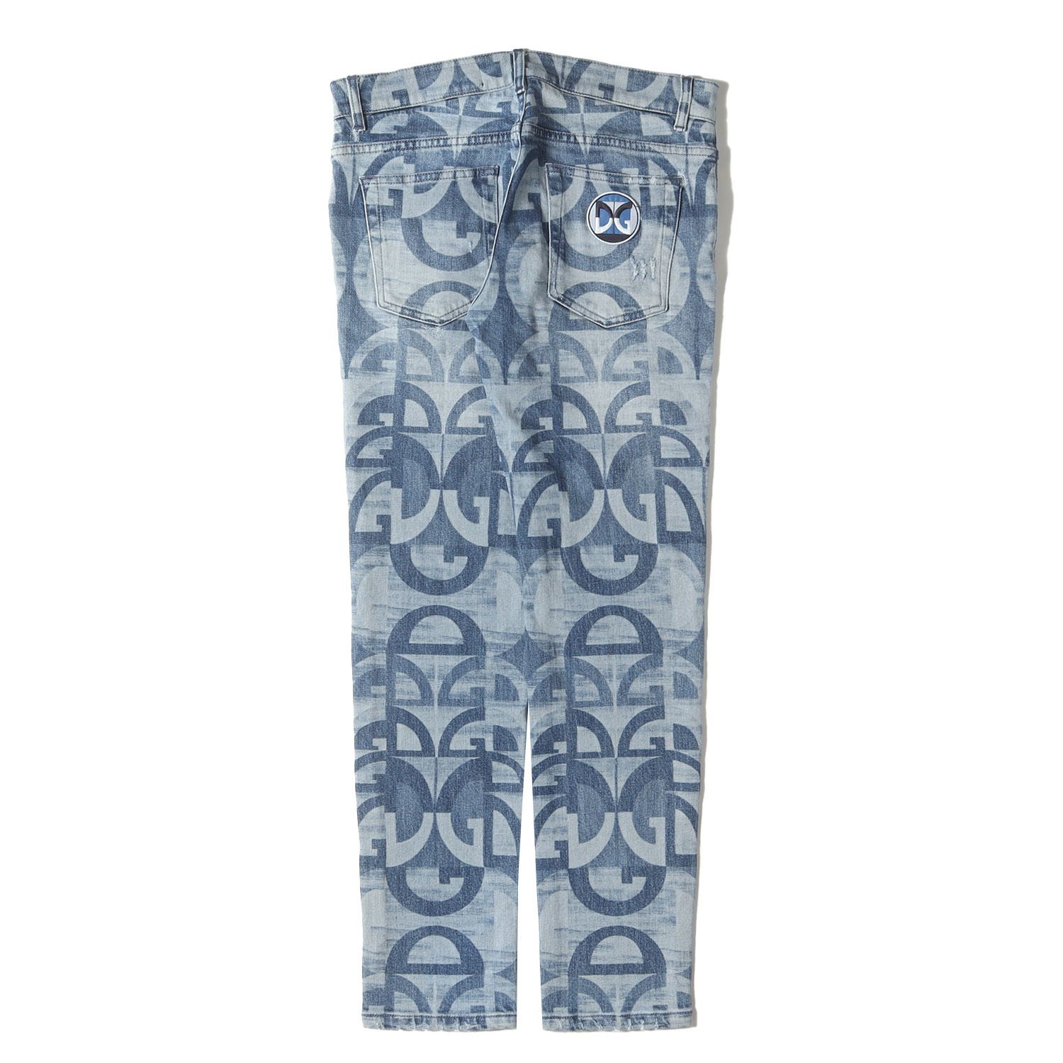 DOLCE&GABBANA ドルチェアンドガッバーナ パンツ D&G プレート